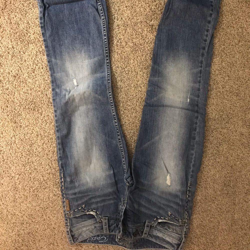 Silver jeans